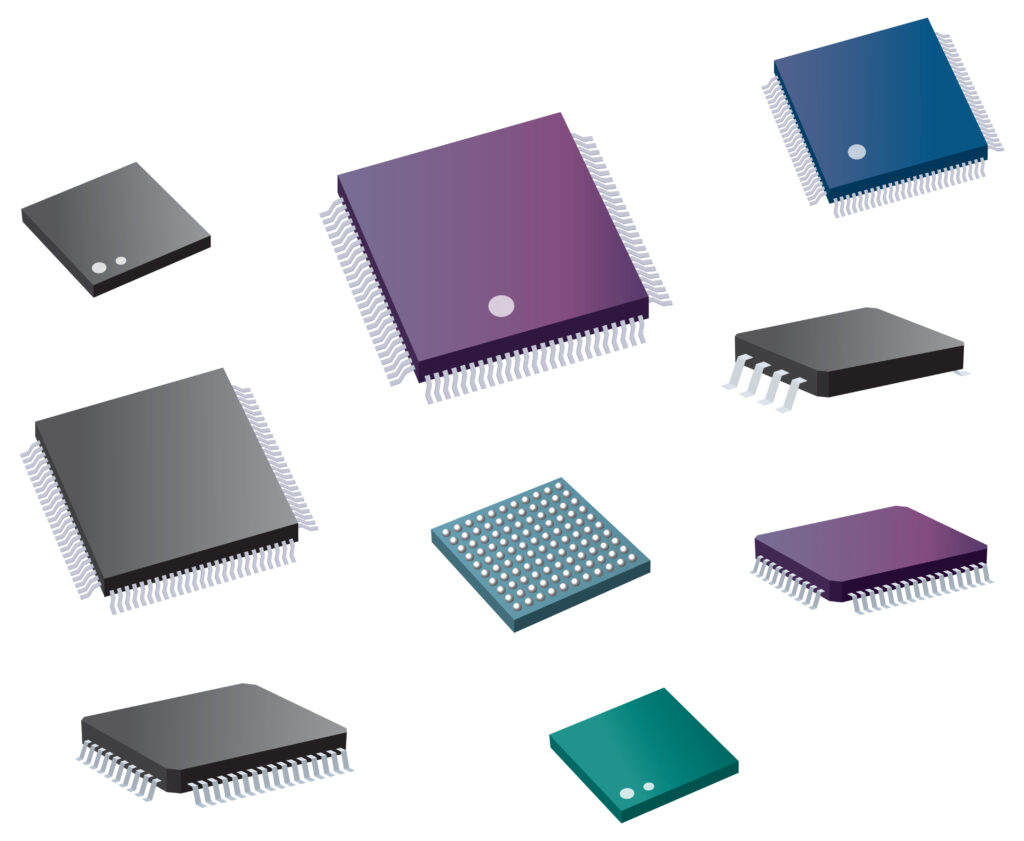 Integrated circuit design on screen