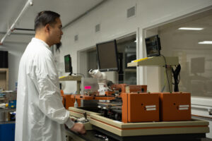Production test equipment at CSS