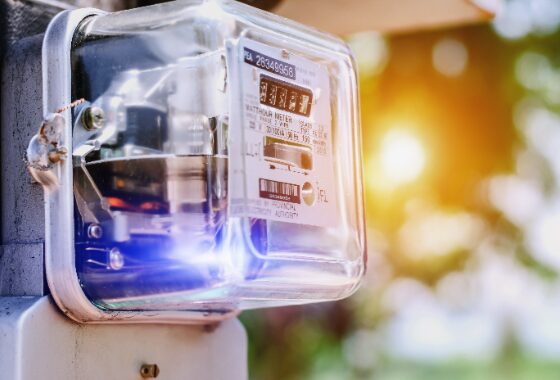 Wireless utility meter
