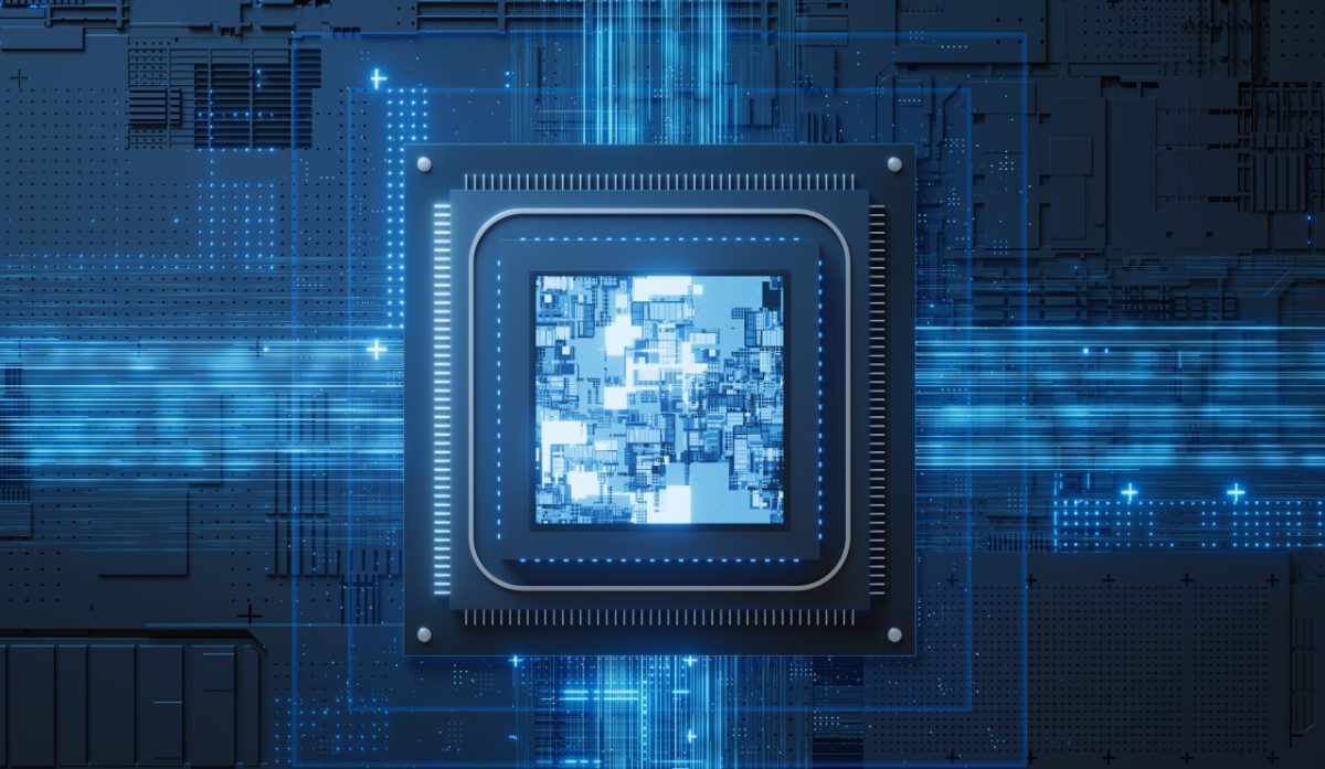 Integrated circuit die on a circuit board