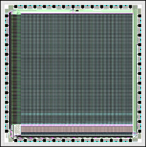 The custom SoloHI image sensor
